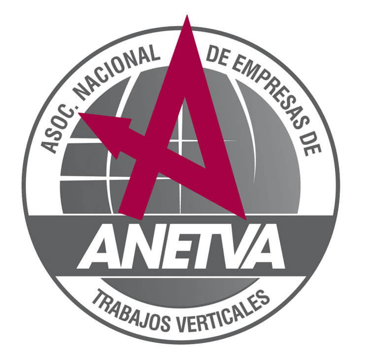 Logo de ANETVA, asociación española de trabajos verticales